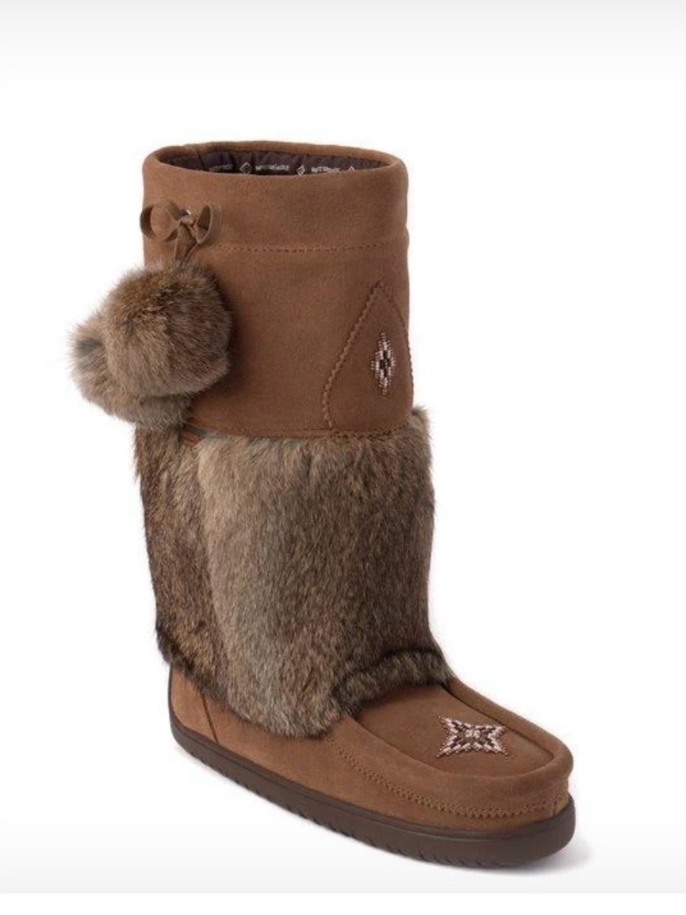 Manitobah Mukluks Snowy Owl Suede Boots Waterproof